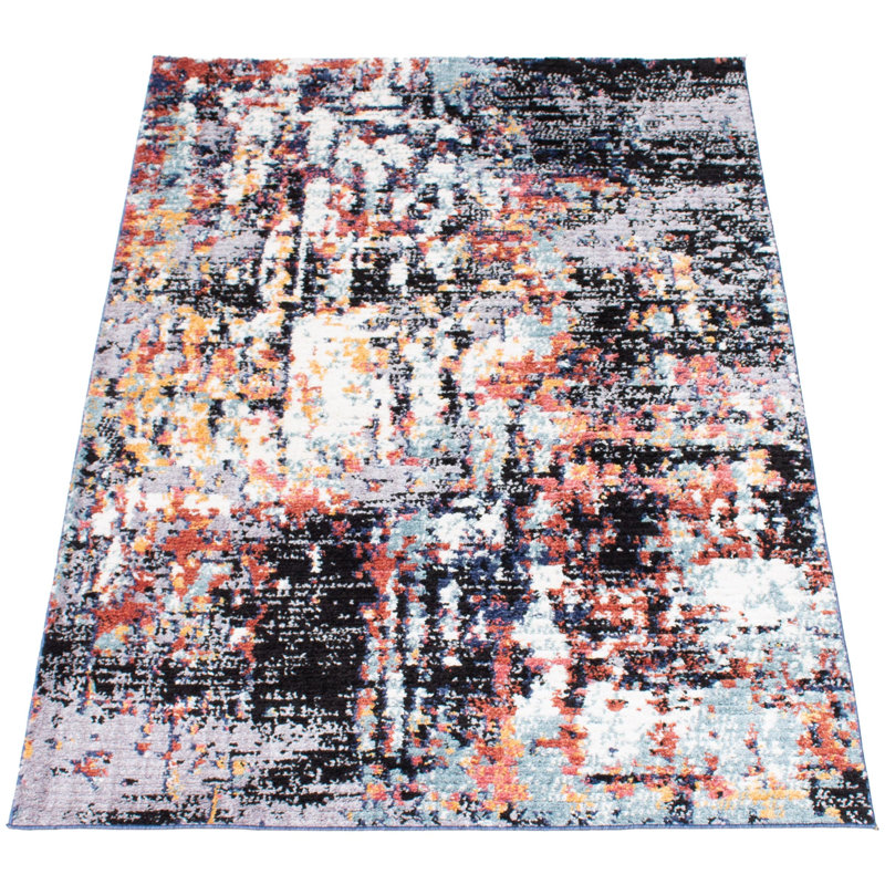 Abstract Indoor Rug, Rectangle 5'3" x 7'3"