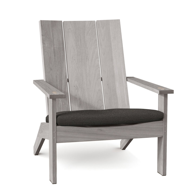Ashland Teak Adirondack - Oyster, No Welt, Oyster Teak, Verona Fossil