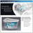 Transolid Azalea 1-Piece 1.45/1.08 GPF Dual Flush Elongated Smart Bidet Toilet With Sensor, White