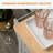 Kitchen Island On Wheels, Rolling Cart With Rubberwood Top, Spice Rack, Towel Rack And Drawers For Dining Room-229037164