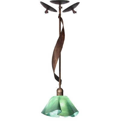 Sapin Handcrafted Glass 1-Light Pendant