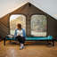 Lit simple Disc-O-Bed, solution de sommeil portable pour tentes et cabines, vert, très grand-128837428