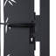 Porte de jardin vidaXL anthracite anthracite 105 x 105 cm