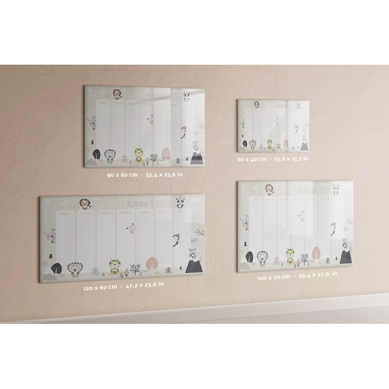 Magnetic Glass Dry Erase Board
