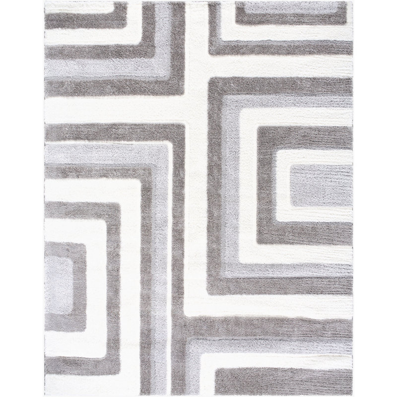 Mical Machine Woven Rug, Rectangle 7'10" x 10'