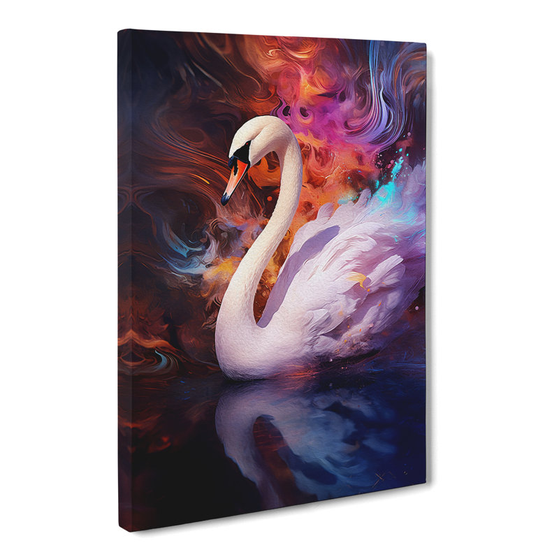 Swan Digital - Wrapped Canvas
