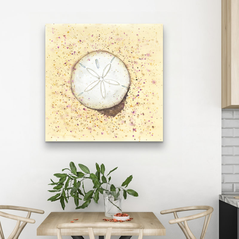 Sand-dollar - 32"x32" art on canvas