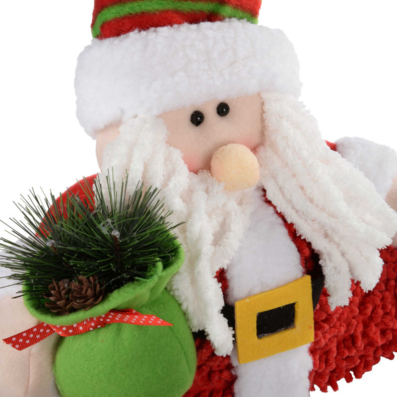 Santa Christmas Decoration Fabric Draught Excluder