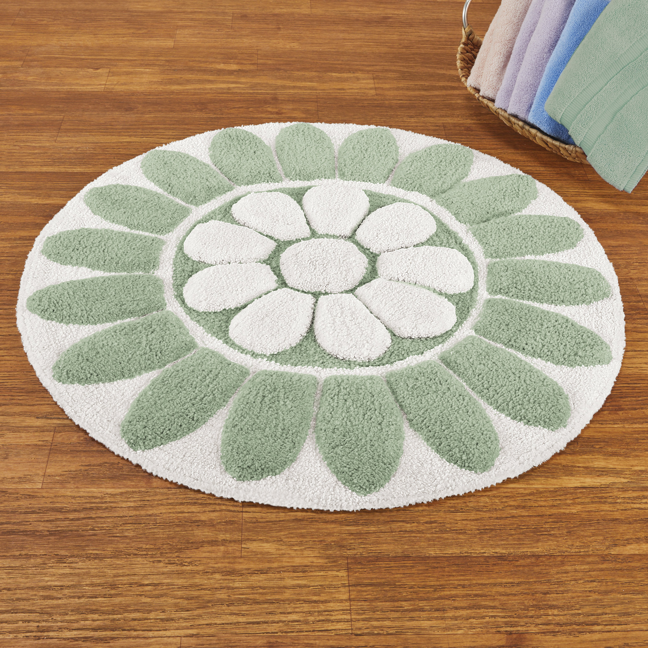 Dakota Fields Carmisha Floral Bath Mat & Reviews | Wayfair