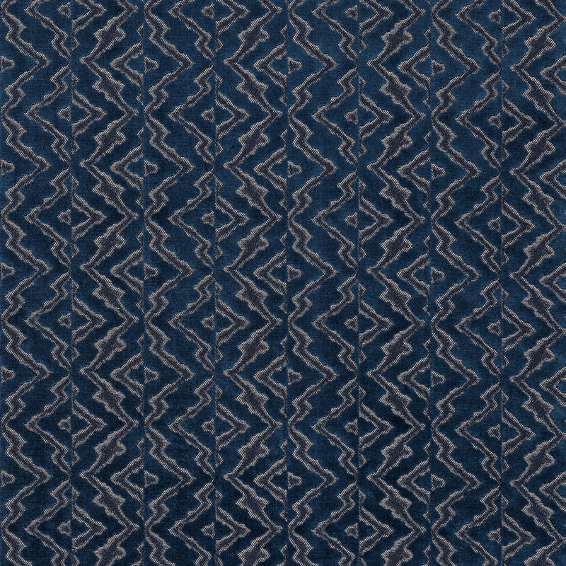 Tissu Merchante Echo Velvet, Ciel de minuit