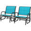 Chaise berçante confortable en maille