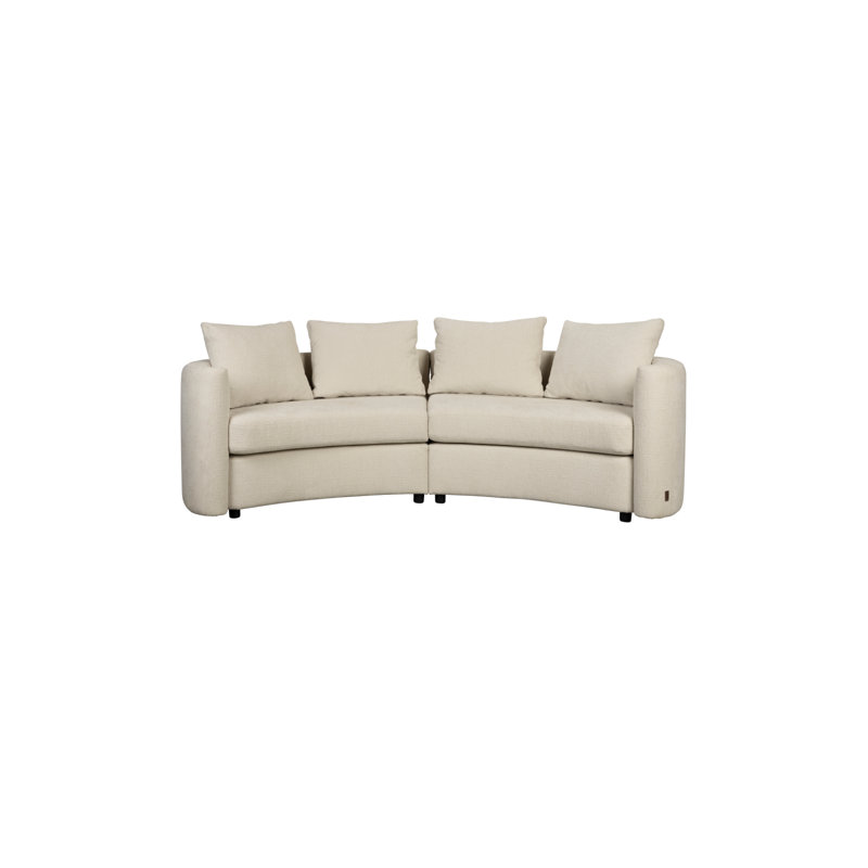 Fernon Upholstered 90'' Sofa, Off-White