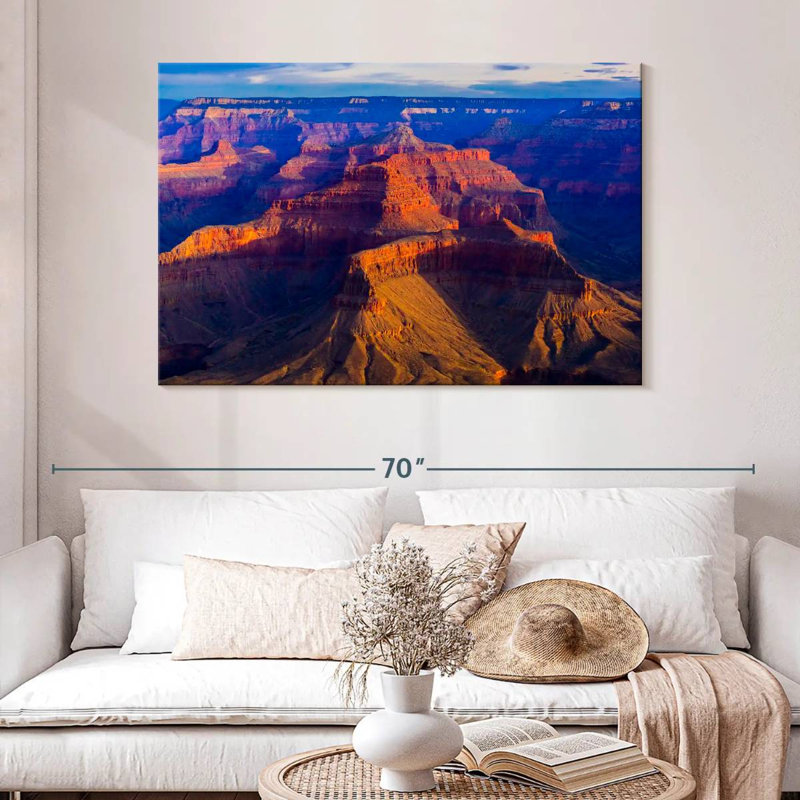 Grand canyon Alvord Ultramarine, H 32 po x l 48 po