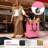 Large Rolling Grocery Tote with 5 Wheels, Dual Carry Handles and Wide Zipper-573065809