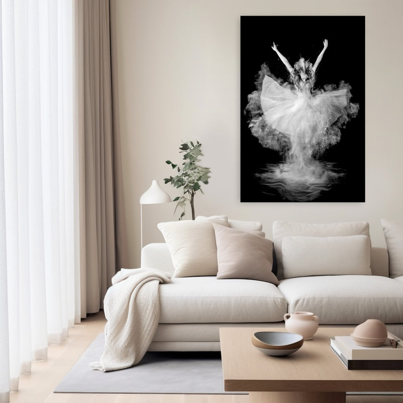 Art dramatique élégant éthéré, H 60 po x l 40 po