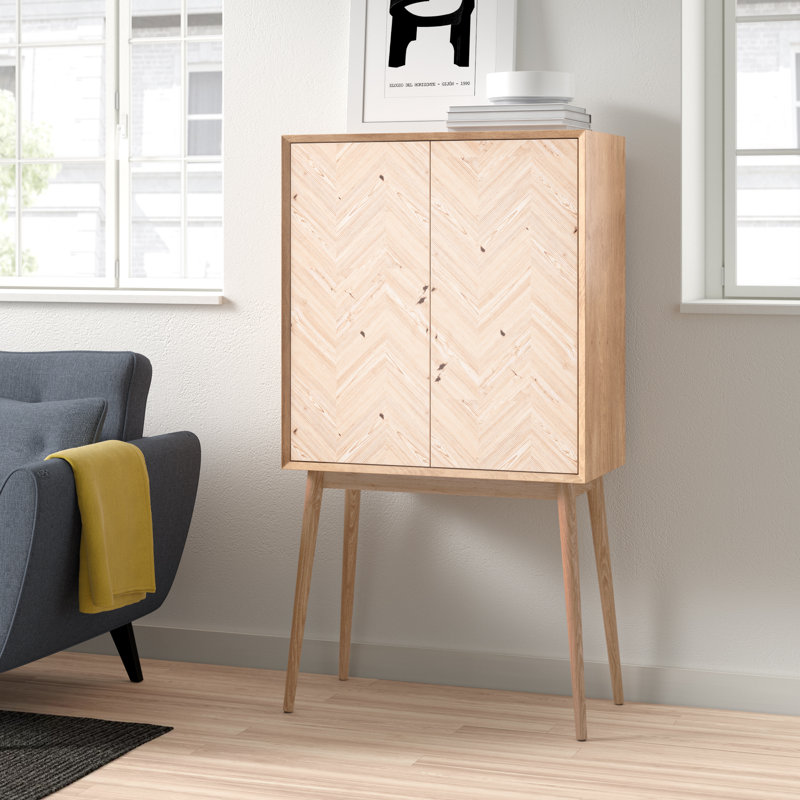 Chrisley 85cm Solid Wood Sideboard