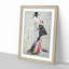 Takigawa of the Ogiya Brothel by Chobunsai Eishi - Picture Frame Art Print-55640815-55640818