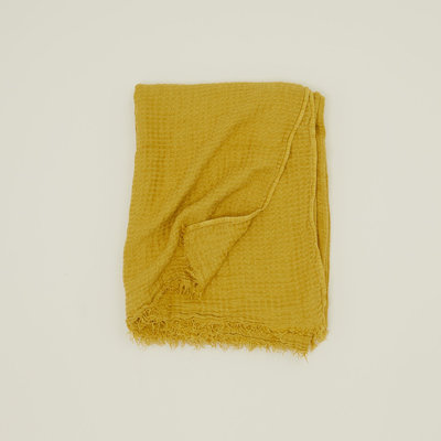 Simple Knitted Throw Blanket
