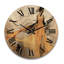 Horloge murale en bois massif Ricco-1243679199
