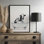 «Cow in Tub» par Ashley Justice, reproduction d'art