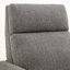 Fauteuil inclinable par pression en tissu performant