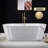 Cove 71'' x 32'' Soaking Acrylic Bathtub-50500045