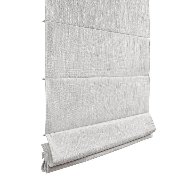 1 store romain sans cordon occultant 33 pièces x 64 po, Blanc, L 33 po x L 64 po
