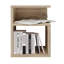Soung 30cm W Laminate Bedside Table-998694449