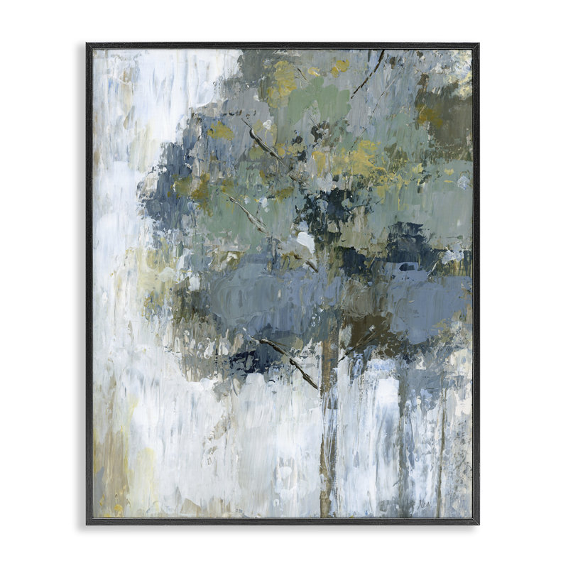 Art de la giclée encadrée arbre vieilli par Nan, H 14 po x l 11 po, Giclée encadrée noir minuit