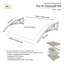 Auvent pour porte standard en polycarbonate l 4 pi x P 2 pi-53515940