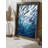 Elegant Decorative Framed MDF Painting, 13.8 x 18.5 x 0.1 inches | 100% MDF with 3 mm Thickness, 100% Pine Wood Frame | UV Printed Artwork for Stylish Home Decor, Perfect for Living Room or Office