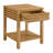 Charnay 20” Square Wood End Table With Drawer And Shelf-1568990972