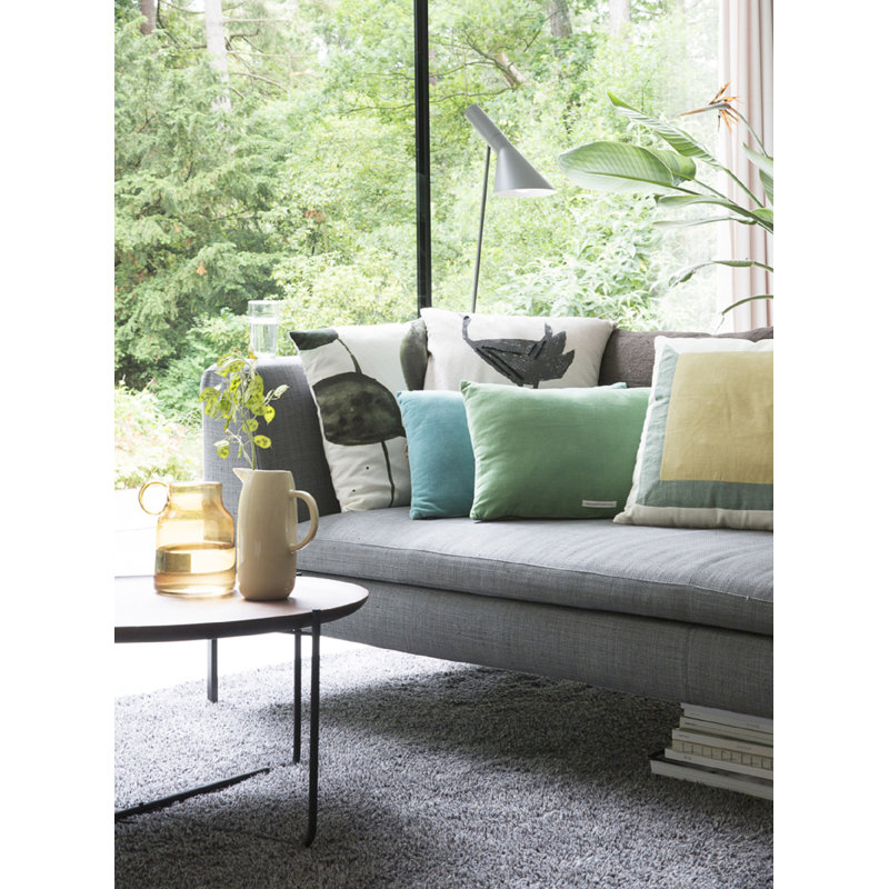 Solid Wood Cross Legs Coffee Table