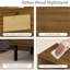 40 cm W Bedside Table