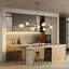 Eola 8 - Light Black Kitchen Island Pendant-381009552
