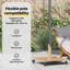 27.4kg Steel Umbrella Base