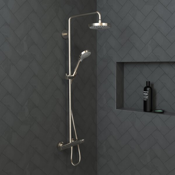 Hansgrohe Croma Pressure Balanced Complete Shower System & Reviews ...