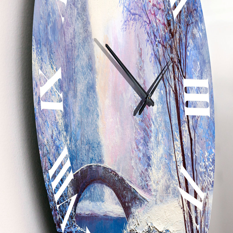 Horloge murale Lake House, Moyenne
