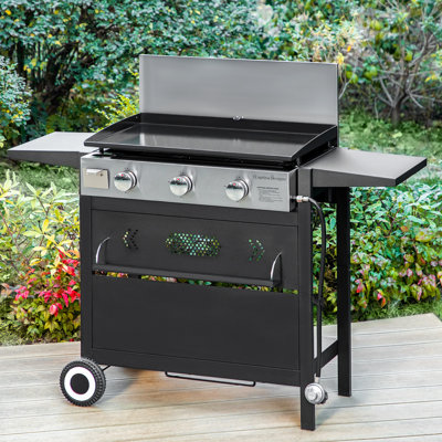3 - Burner Countertop Liquid Propane Gas Grill