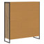 108 cm H x 99.5 cm W Steel Book Cabinet Bookcase-1385741072