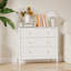 Commode moderne à 3 tiroirs pour l'organisation de petits espaces