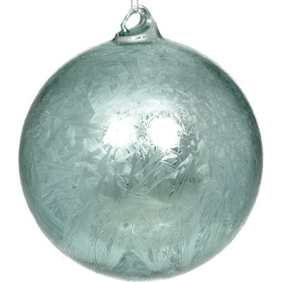 Frosted Ball Ornament Set