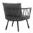 Riverside Outdoor Patio Aluminum Armchair-377258452