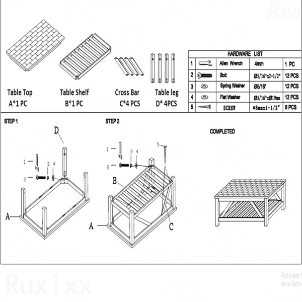 Dimensions du produit