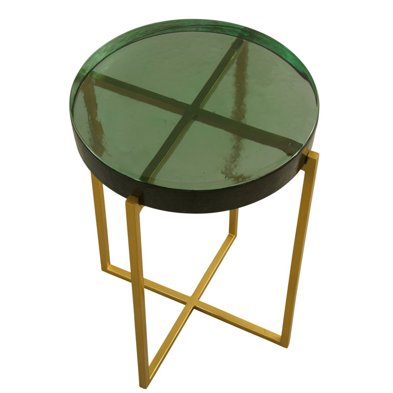 Table d'appoint Ackeron, Vert