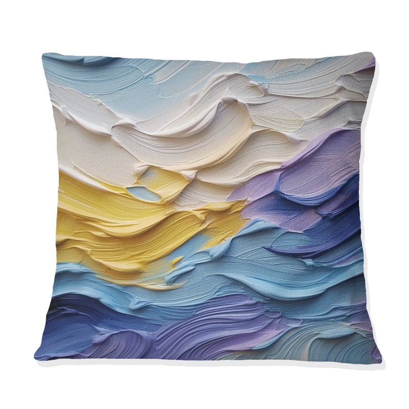 Coussin Tw torsadé II - Abstract Spirals