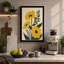 Three Stem Botanic Botanical - Wrapped Canvas-740686613-740686618