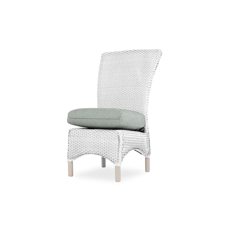 Mandalay Outdoor Dining Armchair, White, Demo Oatmeal