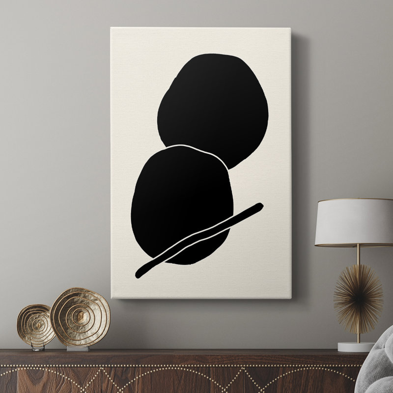 Sticks & Stones I V30, reproduction d'art encadrée sur mesure, H 36 po x l 24 po