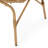 Accent Chairs For Backyard - Brown, 28.88In.D X 23.54In.W 32.69In.H, And Iron Iron, Open Weave